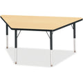 Trapezoid Table 30x60 Maple Black