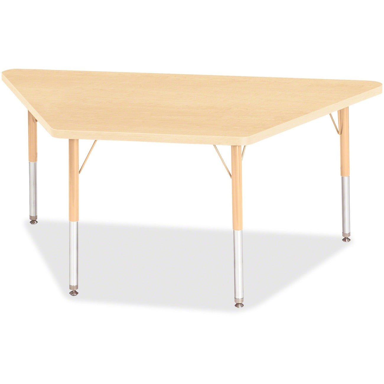 Trapezoid Table 30x60 Maple
