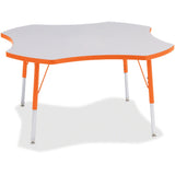 Jonti-Craft Berries Prism Four-Leaf Student Table
