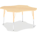 Four Leaf Table 48 inch Maple