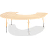 Table Horseshoe 60X66 Maple