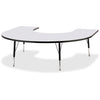Table Horseshoe 60X66 Gy/Bk