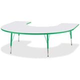 Jonti-Craft Berries Elementary Height Prism Edge Horseshoe Table