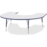 Jonti-Craft Berries Elementary Height Prism Edge Horseshoe Table