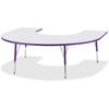 Table Horseshoe 60X66 Gy/Pe