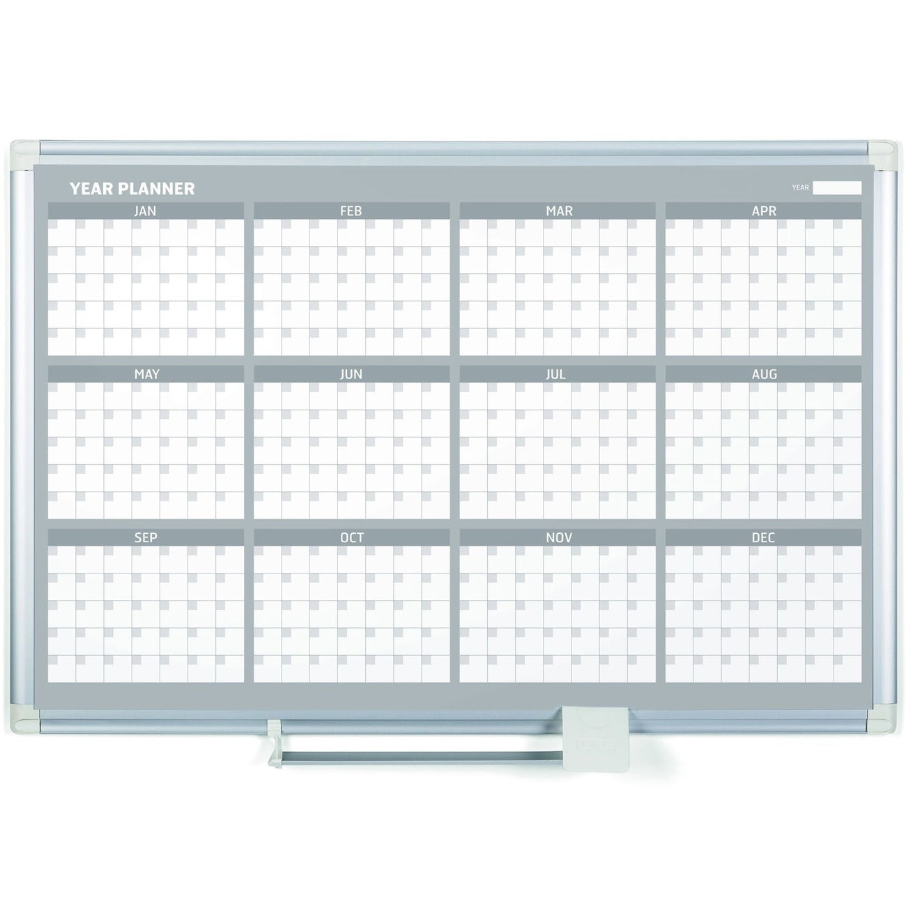MasterVision Board Plnr 12Mnth 2X3
