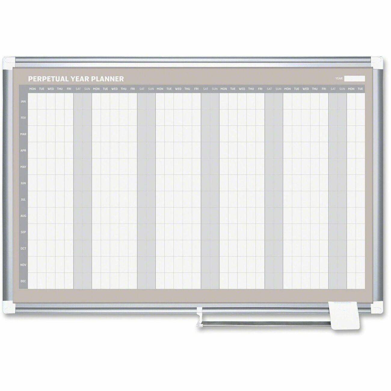 MasterVision Board Plnr 36X48 Year