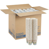 Dixie PerfecTouch 12 oz Insulated Paper Hot Coffee Cups by GP Pro