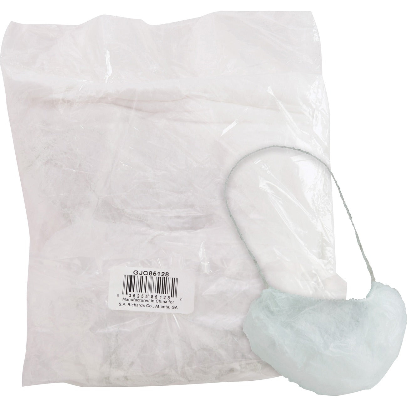 Genuine Joe Cap Beard Bound Spun White