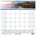 Calendar Wall Coastline