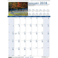 Desk Pad Lthr Bn Cal Insert