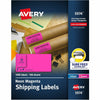 Avery Label Shipping Neon 2X4 Ma