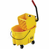 Rubbermaid Commercial Wave Brake Side Press Mop Bucket