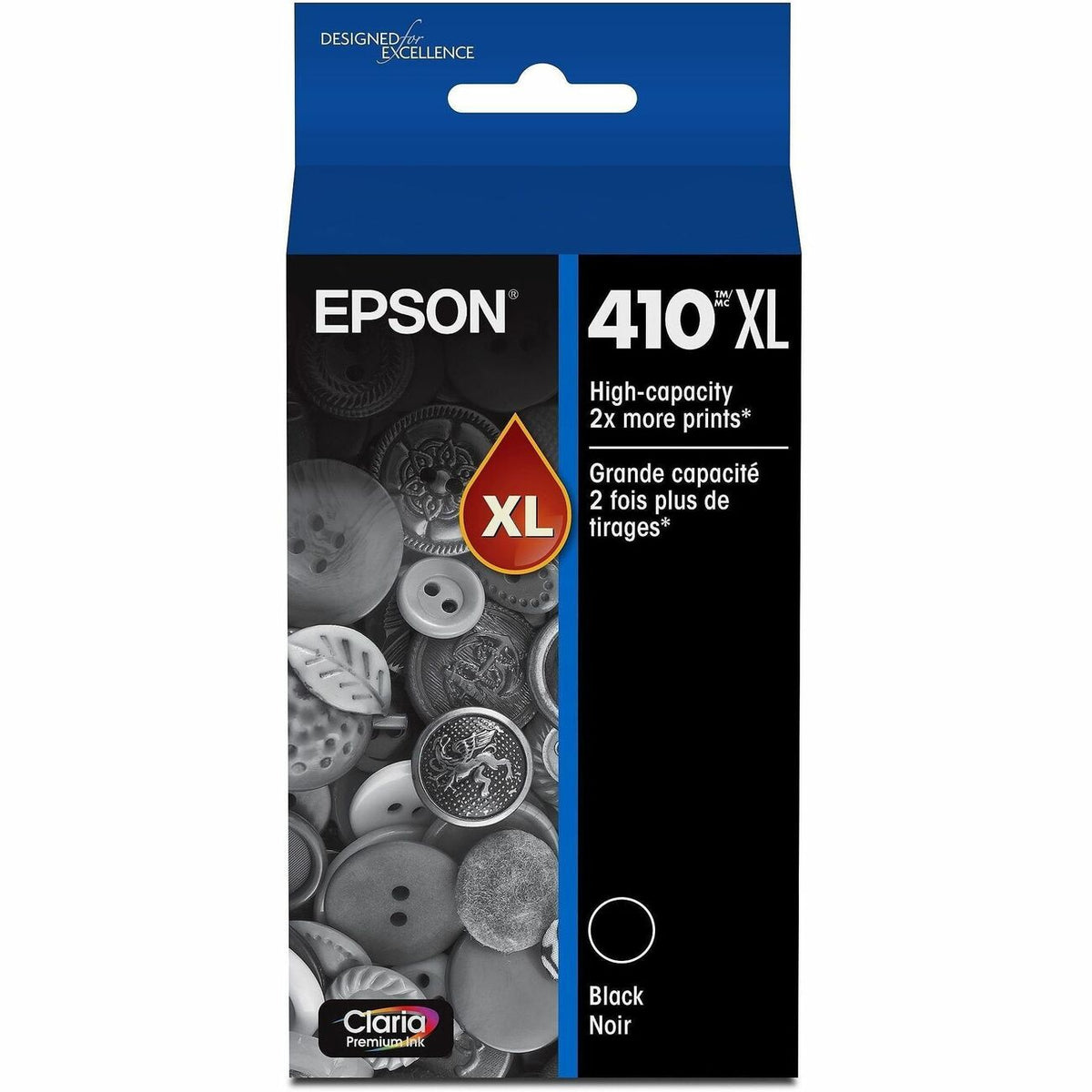Epson Inkcart T410Xl W/Snsr Bk