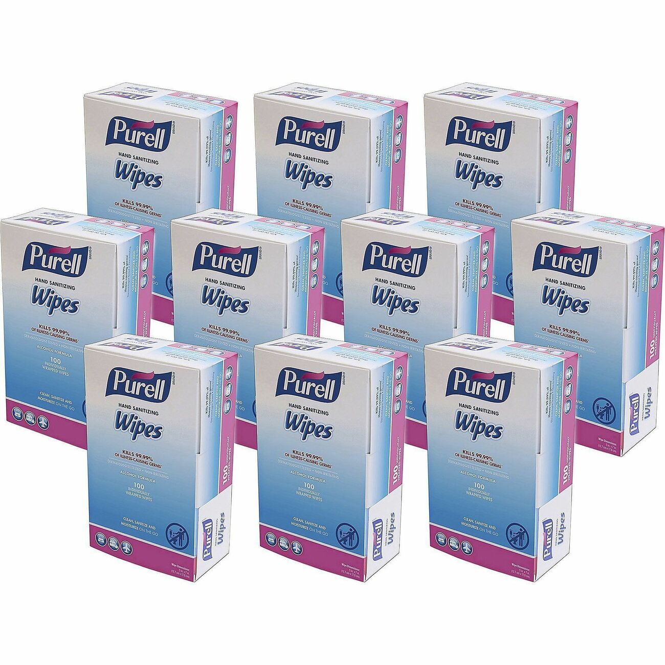 GOJO Wipes Sanitizing Hand Purel