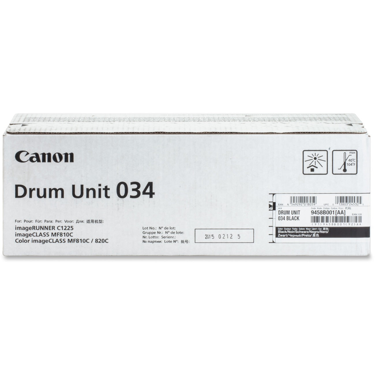 Canon Unit Drum Bk 34K