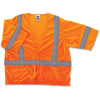 Vest Class3 Ecmy L/Xl Orng