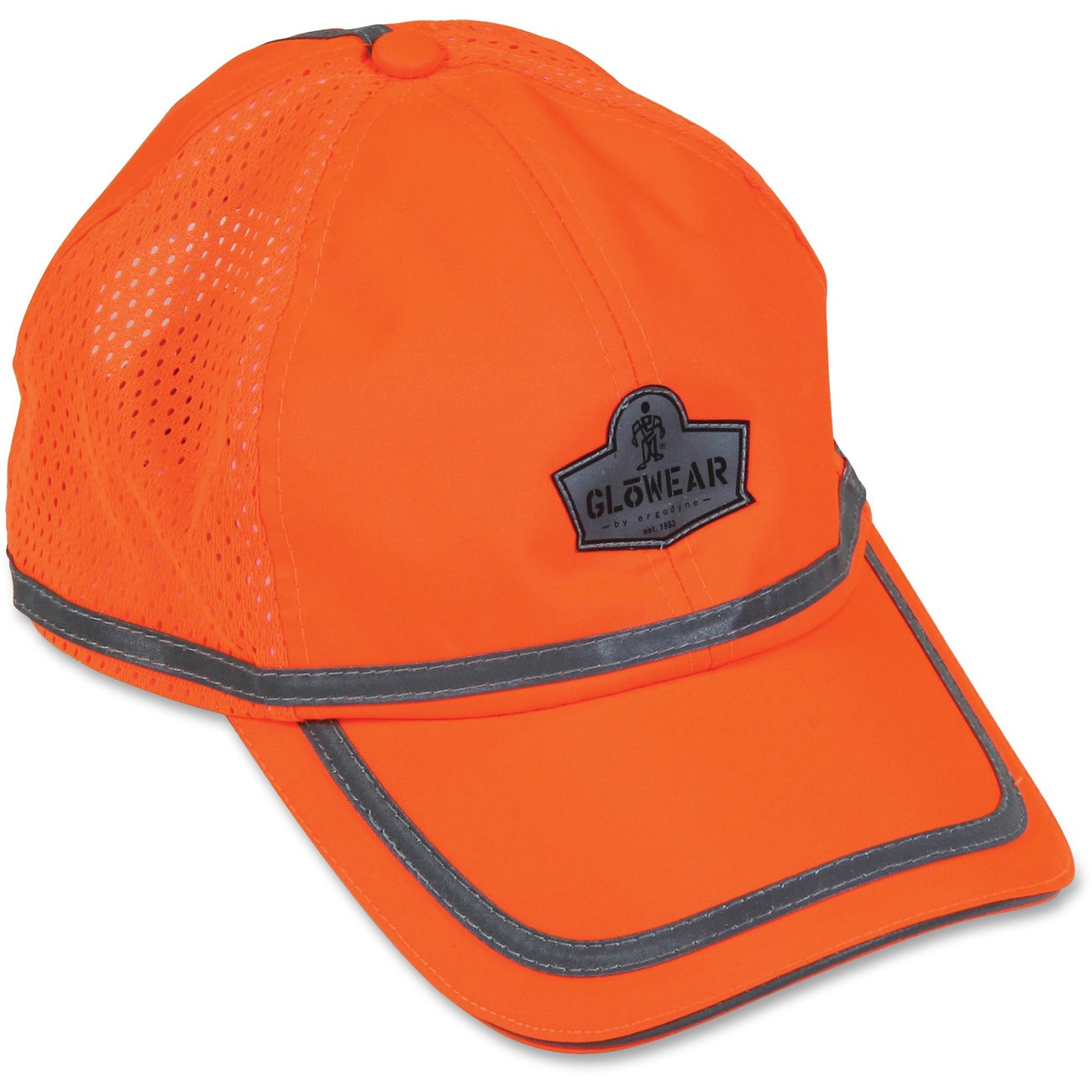 Cap Baseball Hi-Vis Orng