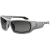 Glasses W/Fog-Off Safety Gy