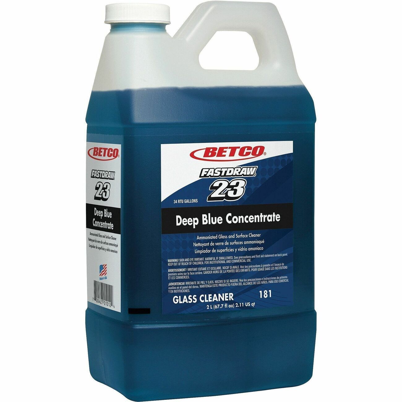 Cleaner Glass Cnctrd Dpblue