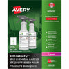Avery Label Ghs Chemical 3.5X5 We