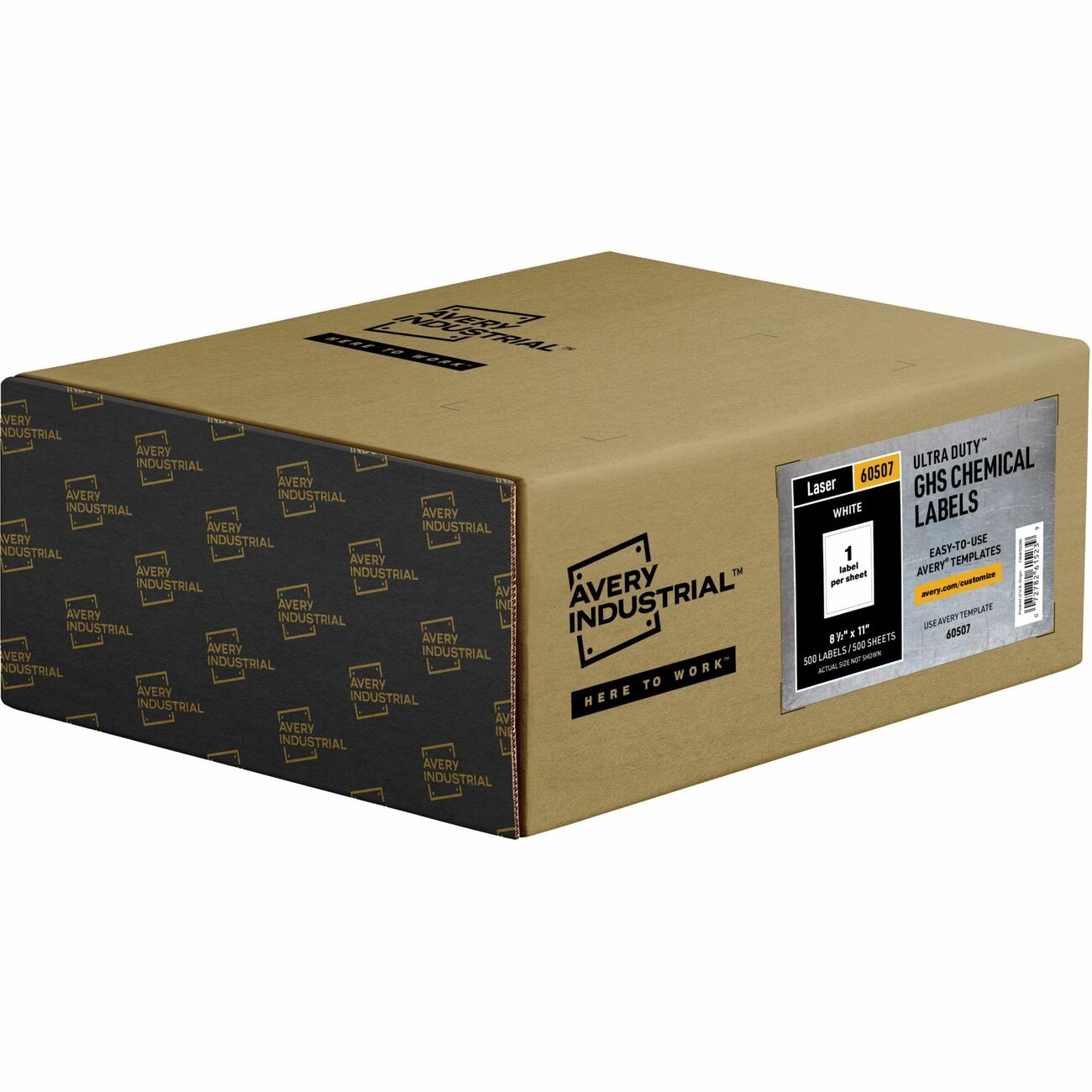 Avery Label Ghs Chemical 8.5X11