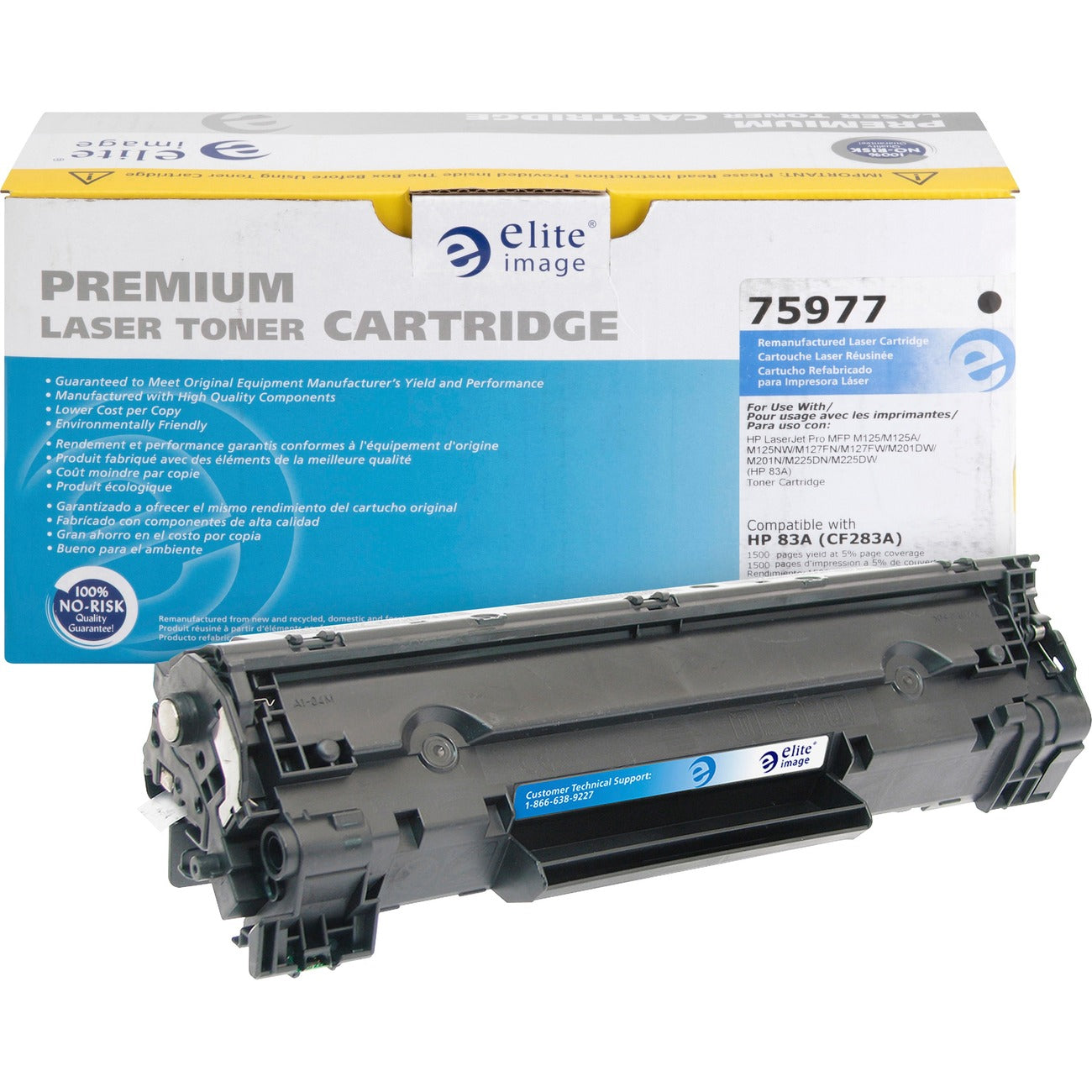 Elite Image Crtdg Lsr Hp 83A Bk