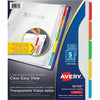 Avery Dividers Plstc Clearvw 5Tab