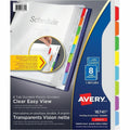 Avery Dividers Plstc Clearvw 8Tab