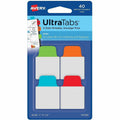 Avery Tabs Mini Asstclr 40Ct