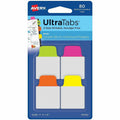 Avery Tabs Mini 1 Neon 80Pk