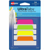 Avery Tabs Neon 24Ct 2.5"X1"
