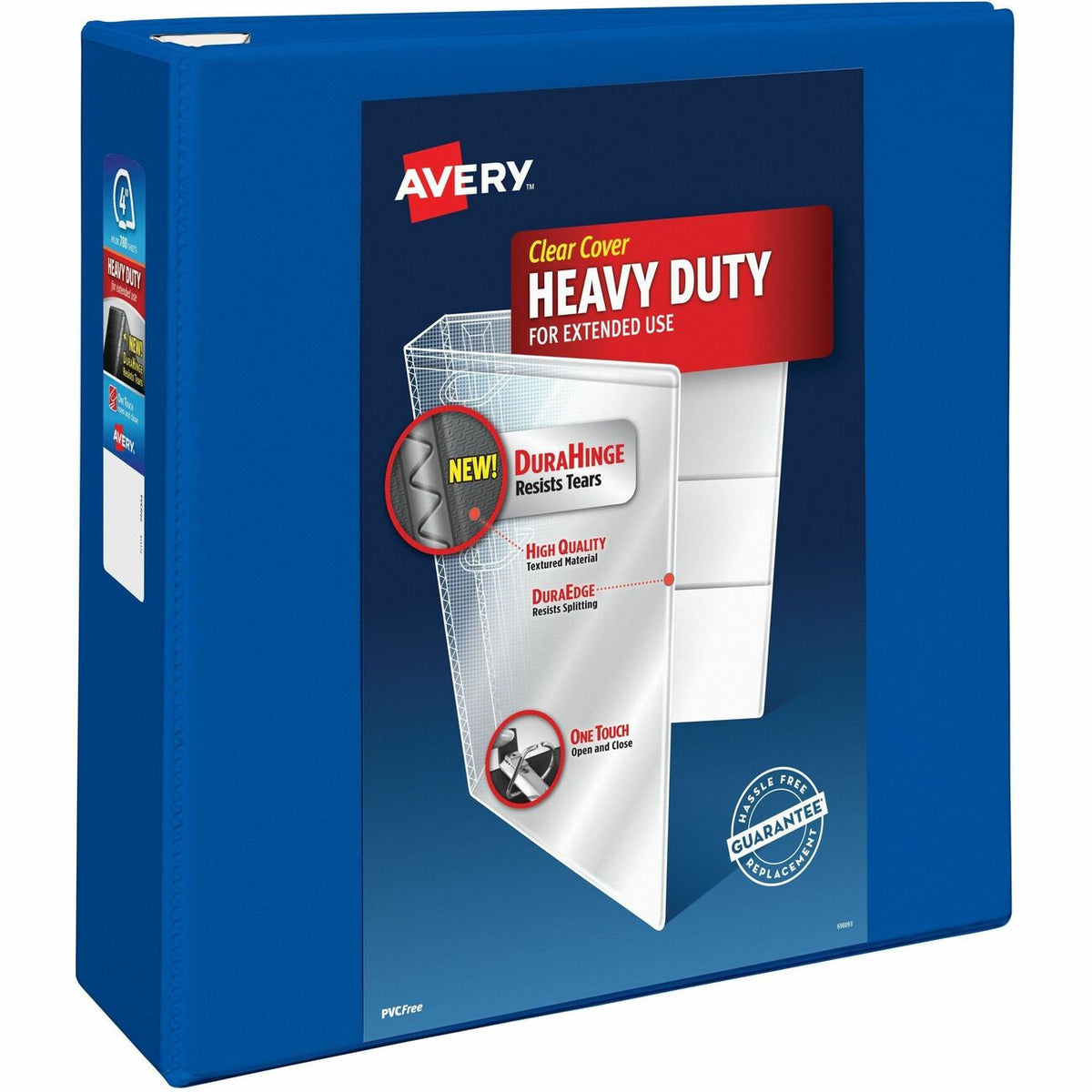 Avery&reg; Heavy-Duty View Binders with One Touch EZD Rings