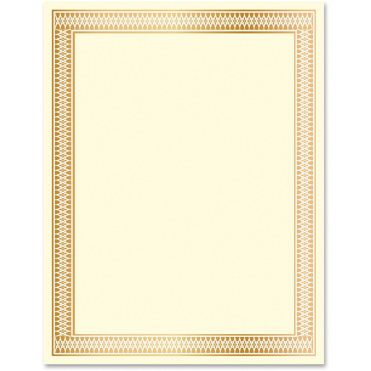 Certificate Traditnl Gld Fl