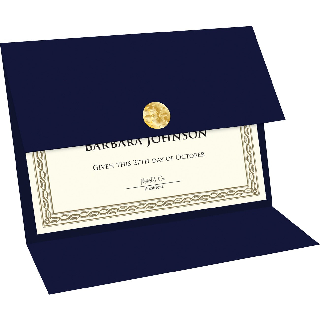 Holder Certificte Dblfld Ny