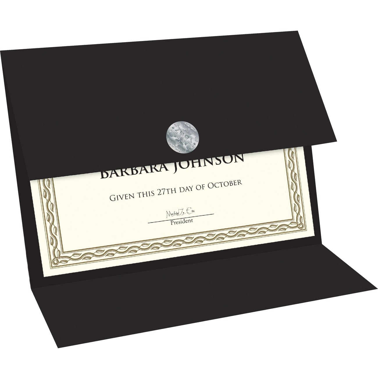 Holder Certificte Dblfld Bk