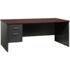 Lorell Fortress Modular Series Left-Pedestal Desk