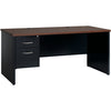 Lorell Fortress Modular Series Left-Pedestal Desk