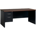 Lorell Fortress Modular Series Left-Pedestal Desk