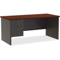 Lorell Fortress Modular Series Left-Pedestal Desk