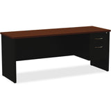 Lorell Fortress Modular Series Right-pedestal Credenza