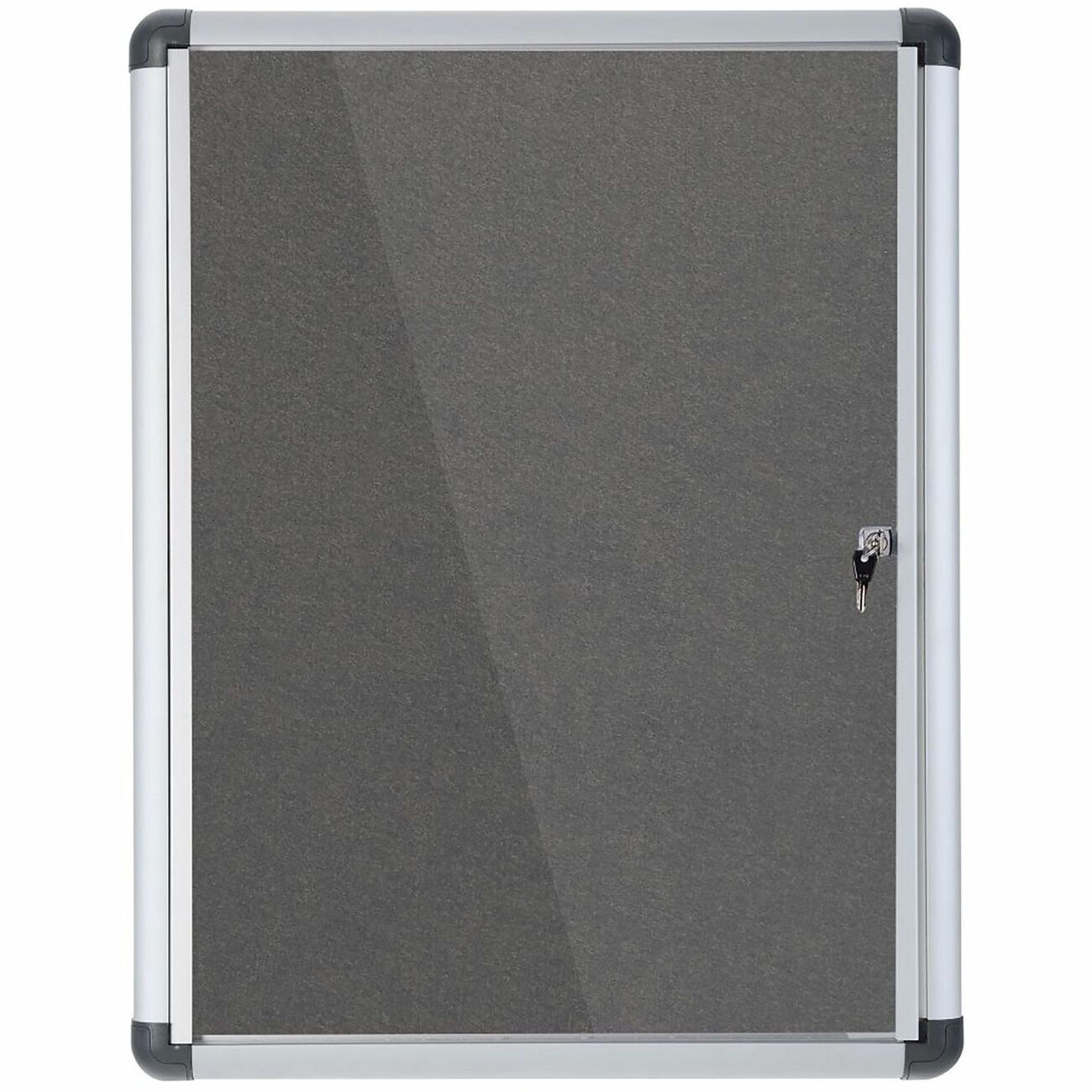 MasterVision Board Enc Fab Gy Slimline