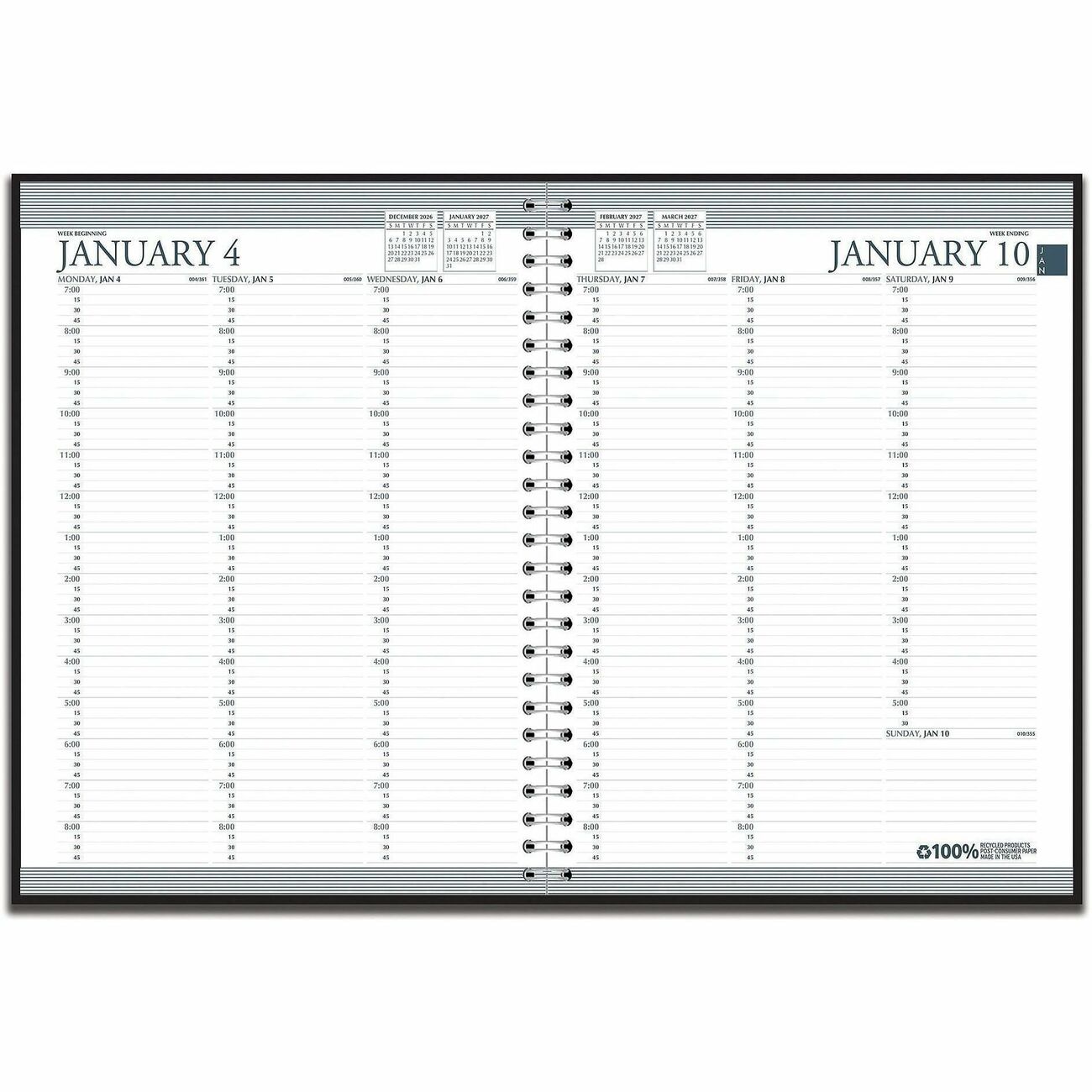 Planner Weekly 2-Yr 8.5X11