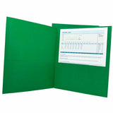 Sparco Letter Pocket Folder