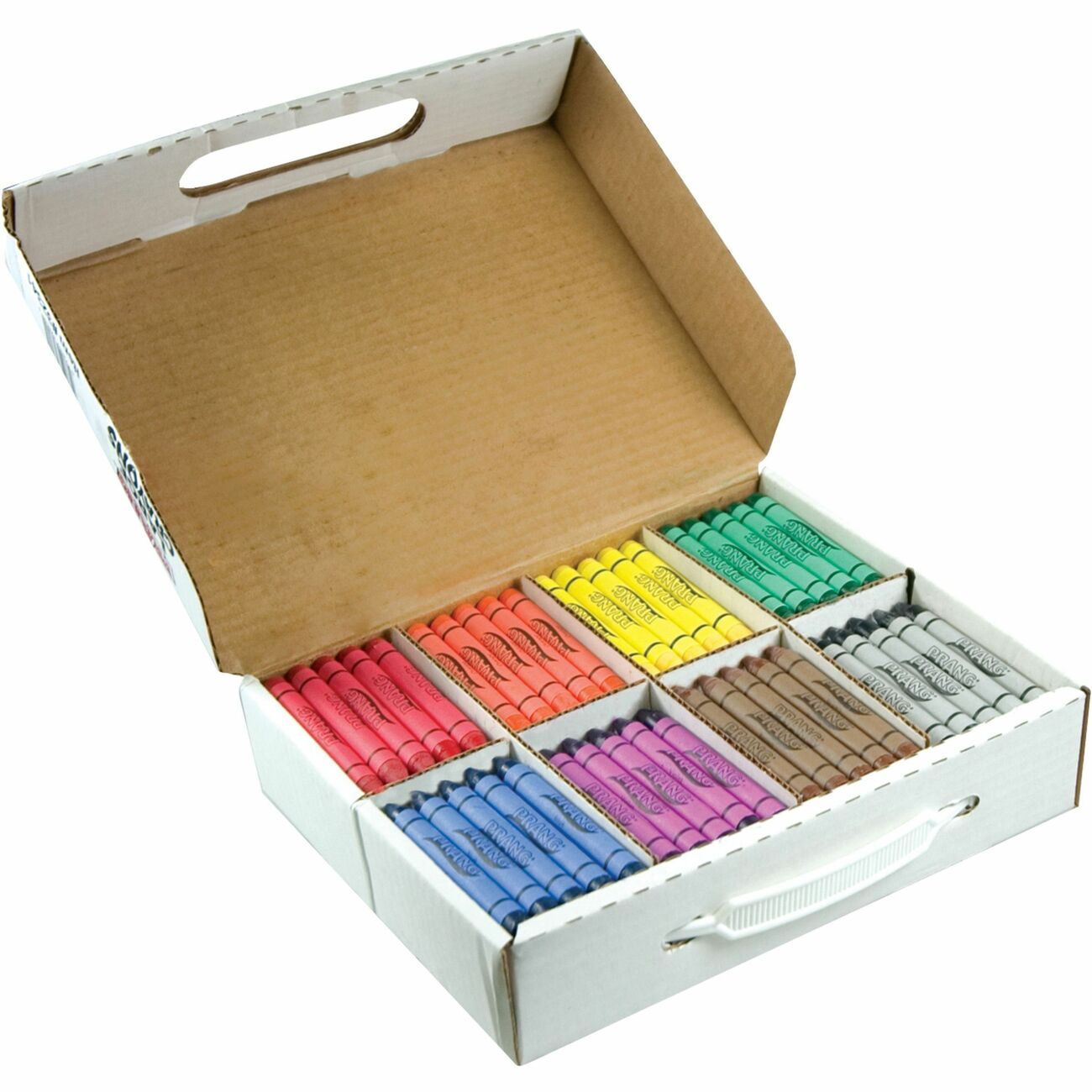Dixon Ticonderoga Crayons Lg Mas Pk 200Ct