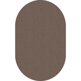Flagship Carpets Classic Solid Color 12' Oval Rug
