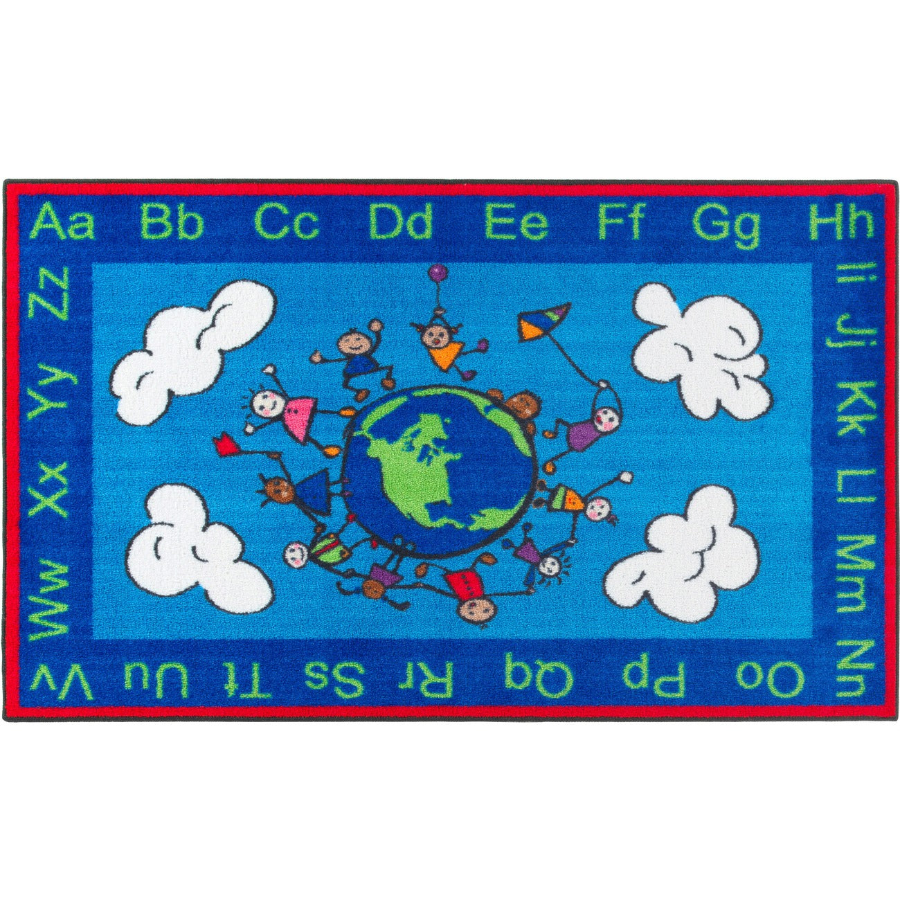 Rug Happy World 3X5 Rect