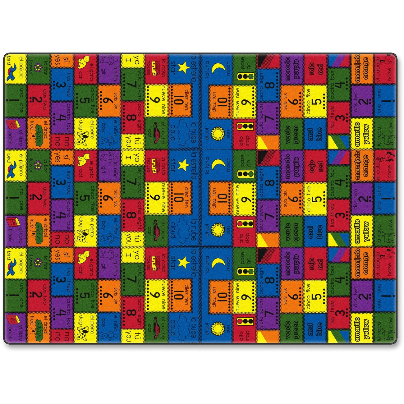 Rug Bilingual 3X6 Rectang