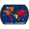 Rug World Map 6X9