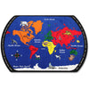 Rug Maps Teach 109"X132"